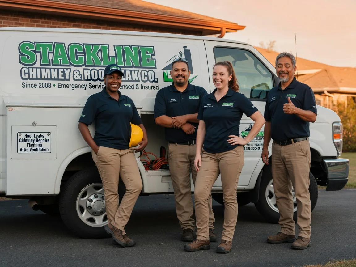 Chimney flashing repair company in Redding, CT